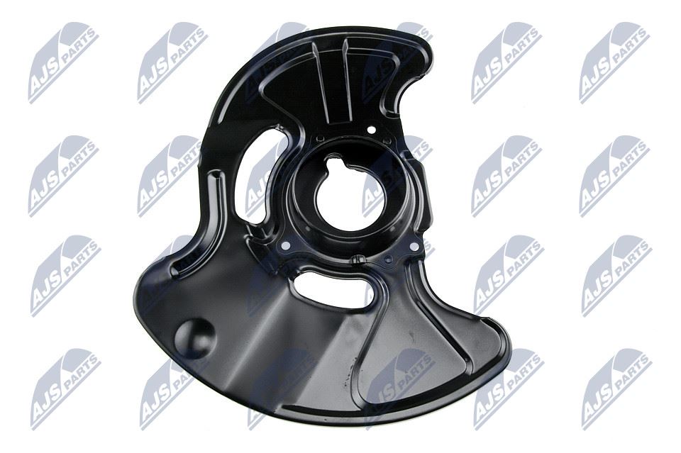 Dekplaat, remschijf Vooras links