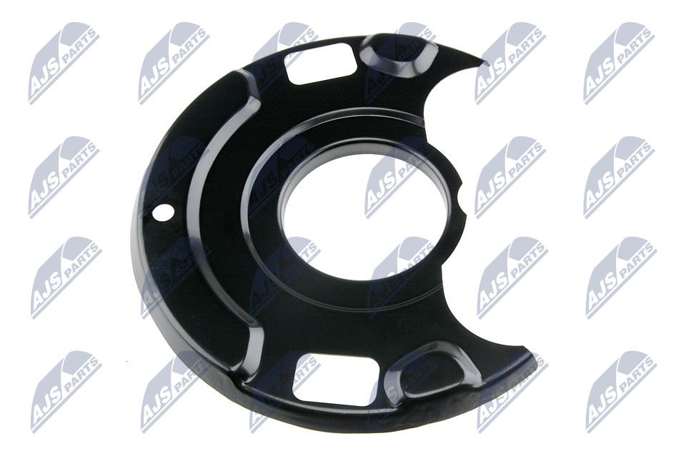 Dekplaat, remschijf Vooras