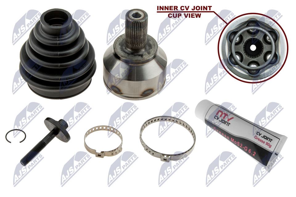 Homokineet reparatie set, aandrijfas Vooras rechts