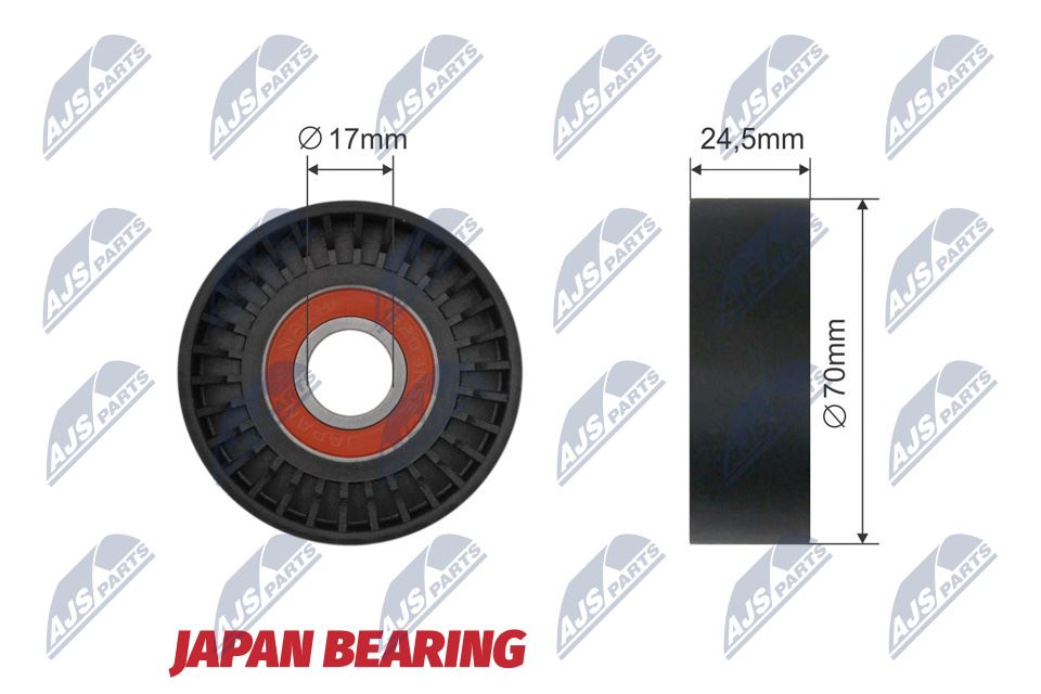 Spanrol, Poly V-riem