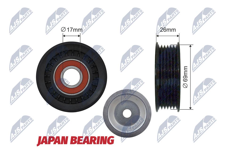 Spanrol, Poly V-riem