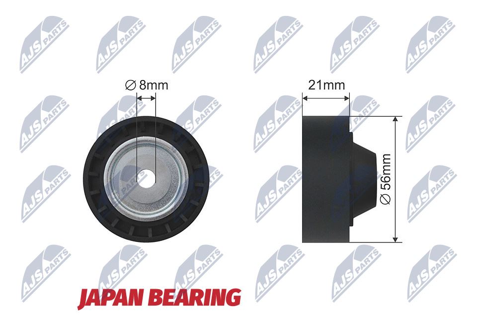 Geleide rolomdraairol, Poly V-riem