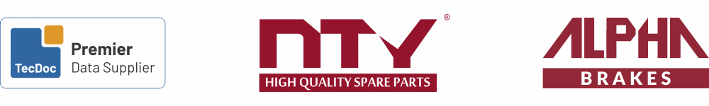 NTY, Premier TecDoc Data Supplier, Alpha Brakes